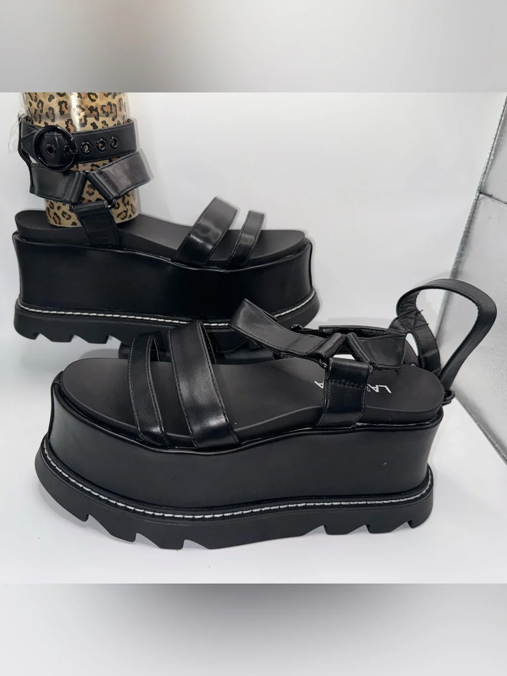 Lamoda Chunky Platform Sandals | Brand New | Women’s US 7 / EU 38 🖤